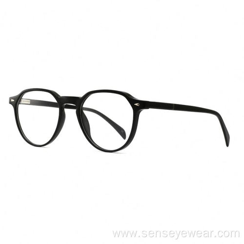 Round Ladies Designer ECO Acetate Optical Glasses Frame